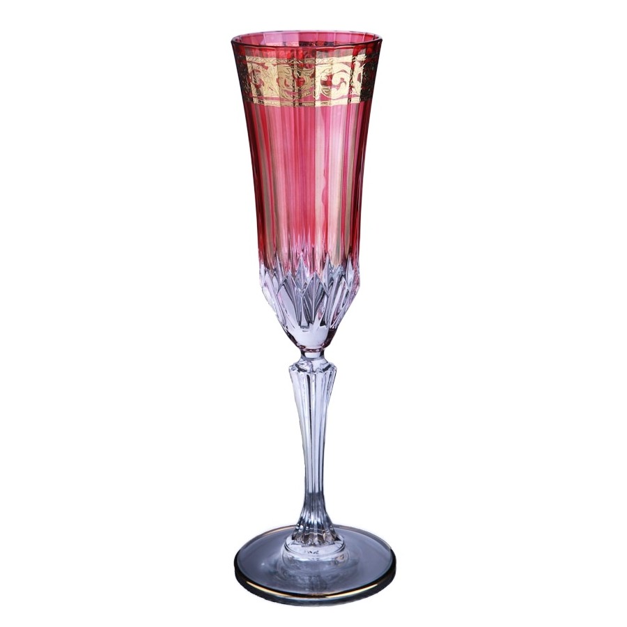 Бокал для шампанского Precious Adagio 103596 ред 6 шт стакан для сока precious adagio 202910 ред 6 шт