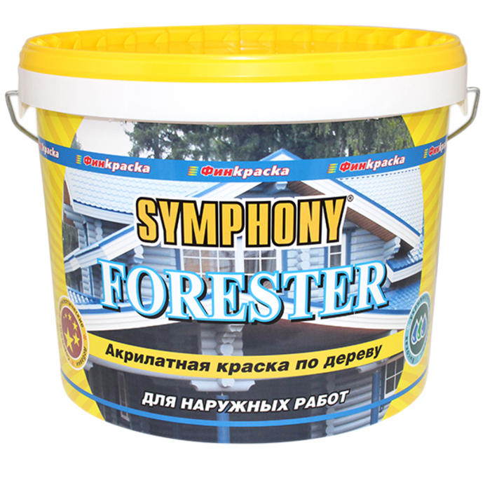 Краска Symphony Forester База А 0.9Л краска symphony forester база c 0 9л пластиковое ведро