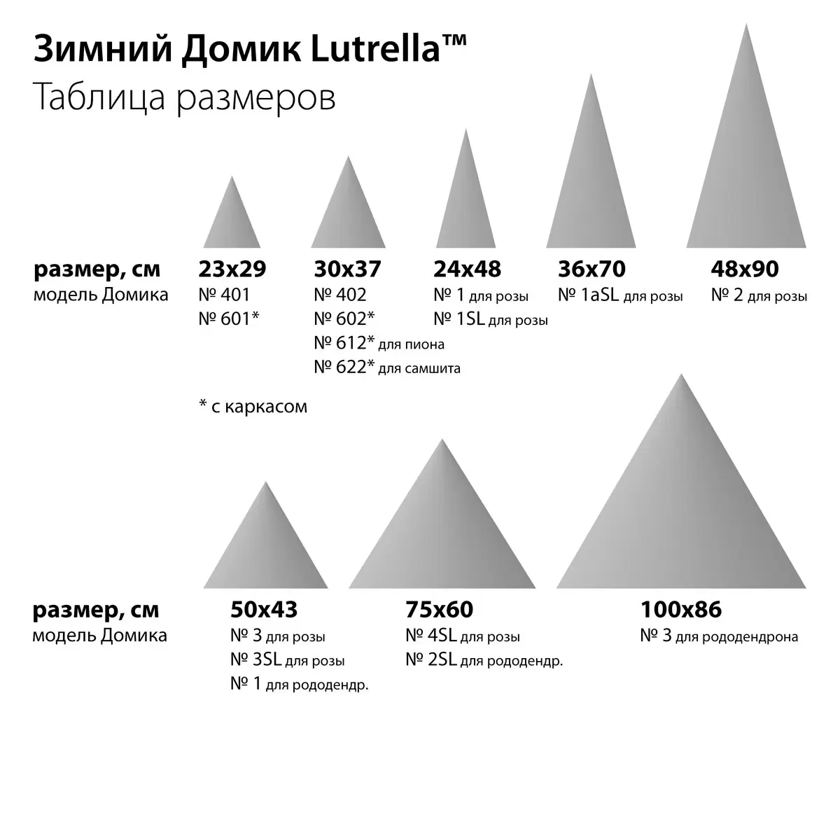 Домик для розы N402 Lutrella 2297 Вид№3