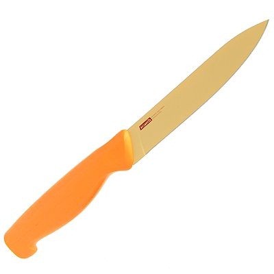 Нож кухонный 13см оранжевый Atlantis