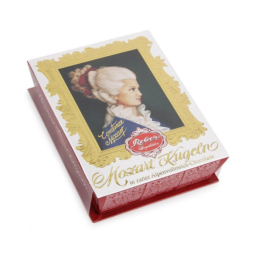 цена Конфеты Reber Mozart Kugeln шоколадные 120 г