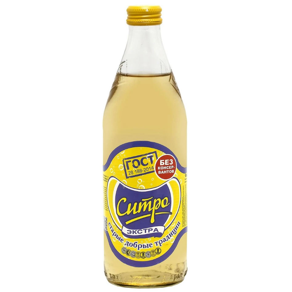 Напиток газированный Старые добрые традиции экстра-ситро, 0,5 л