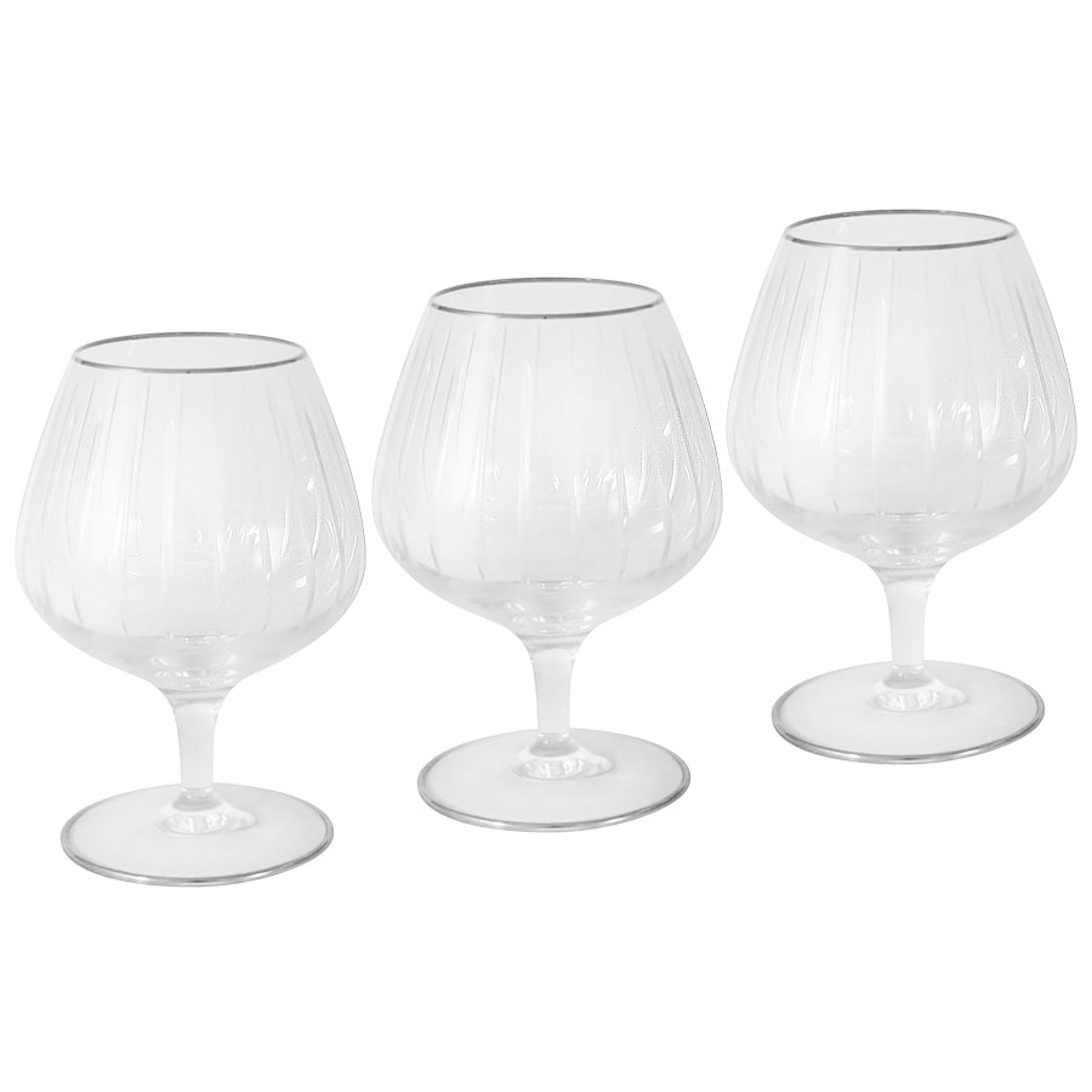 Набор бокалов для коньяка Same Пиза серебро 6 шт. подарочный набор бокалов для коньяка представительский