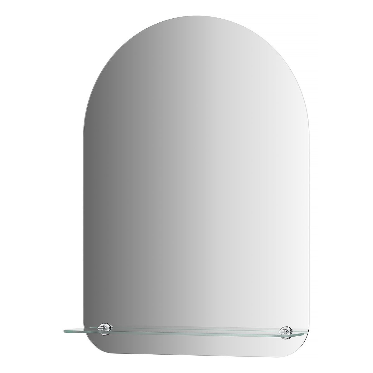Зеркало Evoform с полочкой 50х70 см зеркало шкаф emmy милли 50х70 универсальный белый mel50unbel