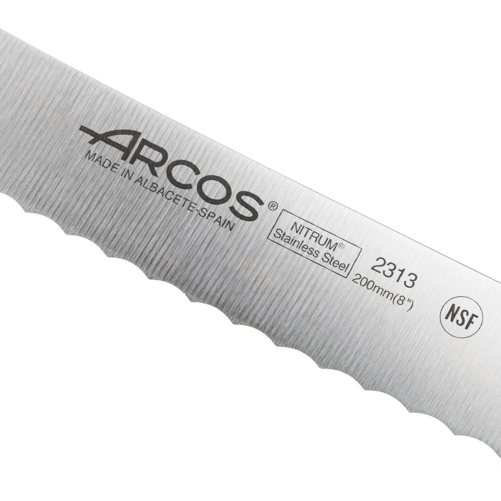Нож кухонный Arcos riviera для хлеба 20 см - фото 2