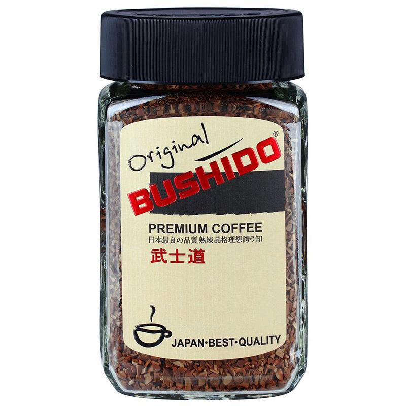Кофе растворимый Bushido Original 50 г кофе bushido 1000 г блэк катана зерно м у