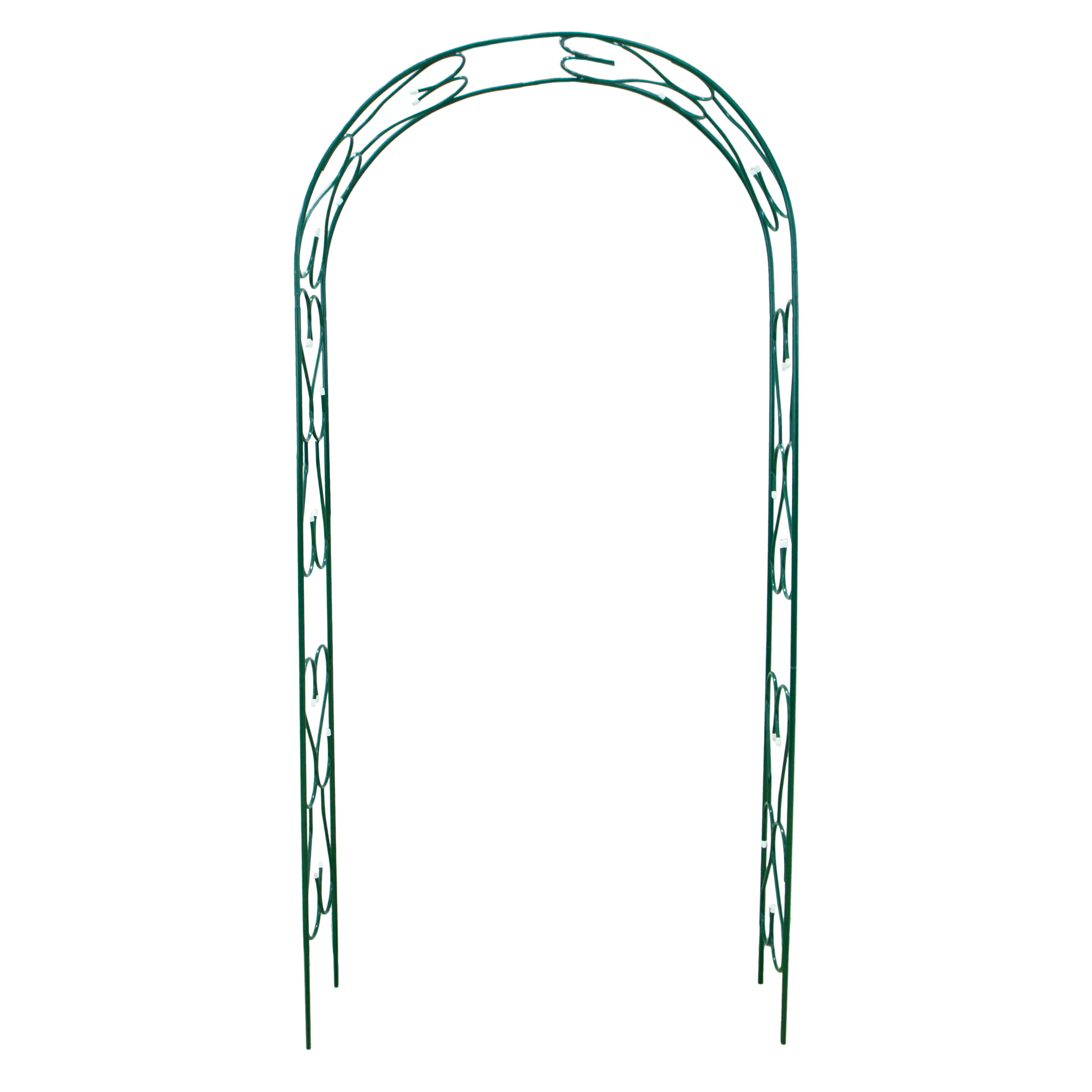 Арка Лиана прямая разборная арка садовая профильная лиана