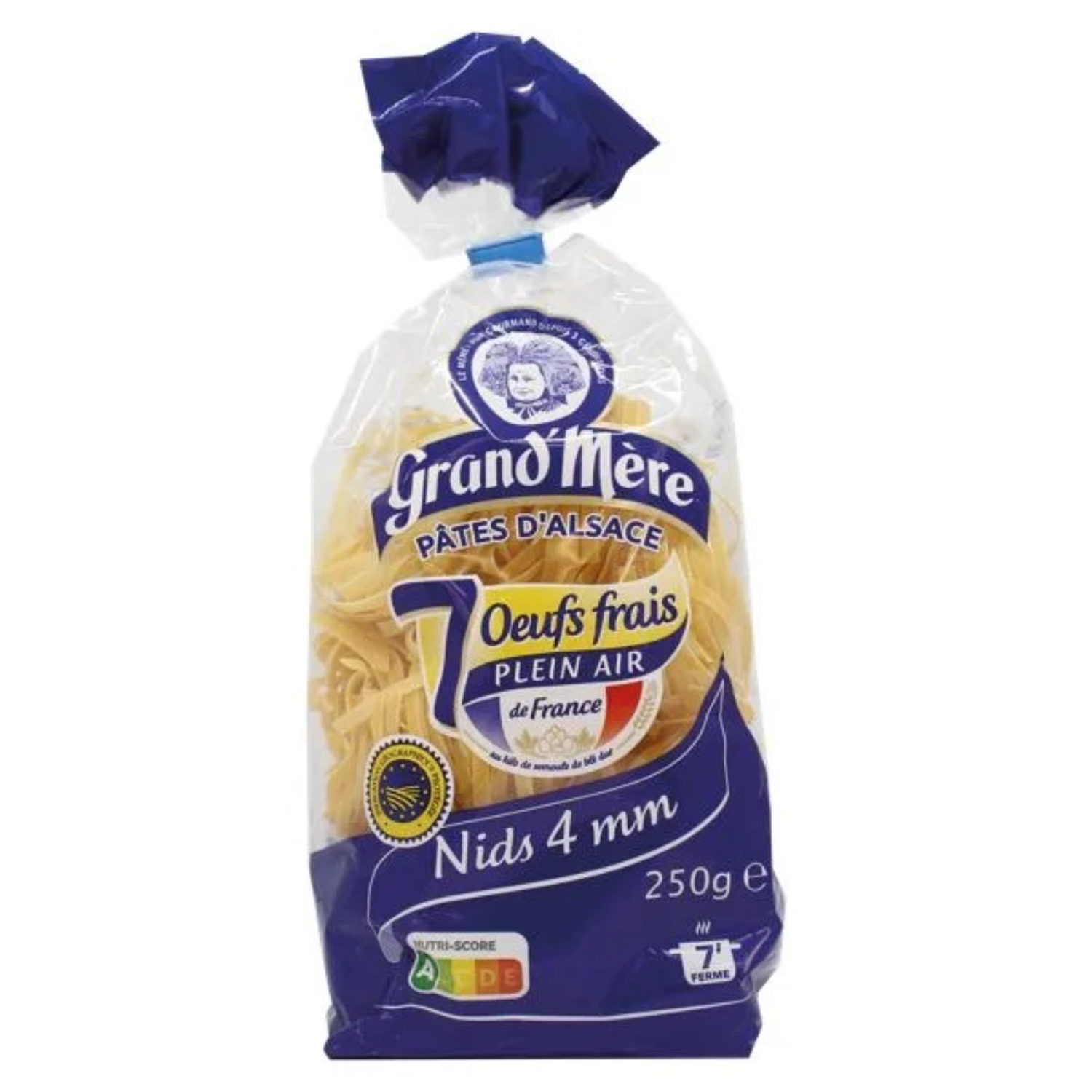 Лапша Grand Mere гнезда яичные 4 мм, 250 г