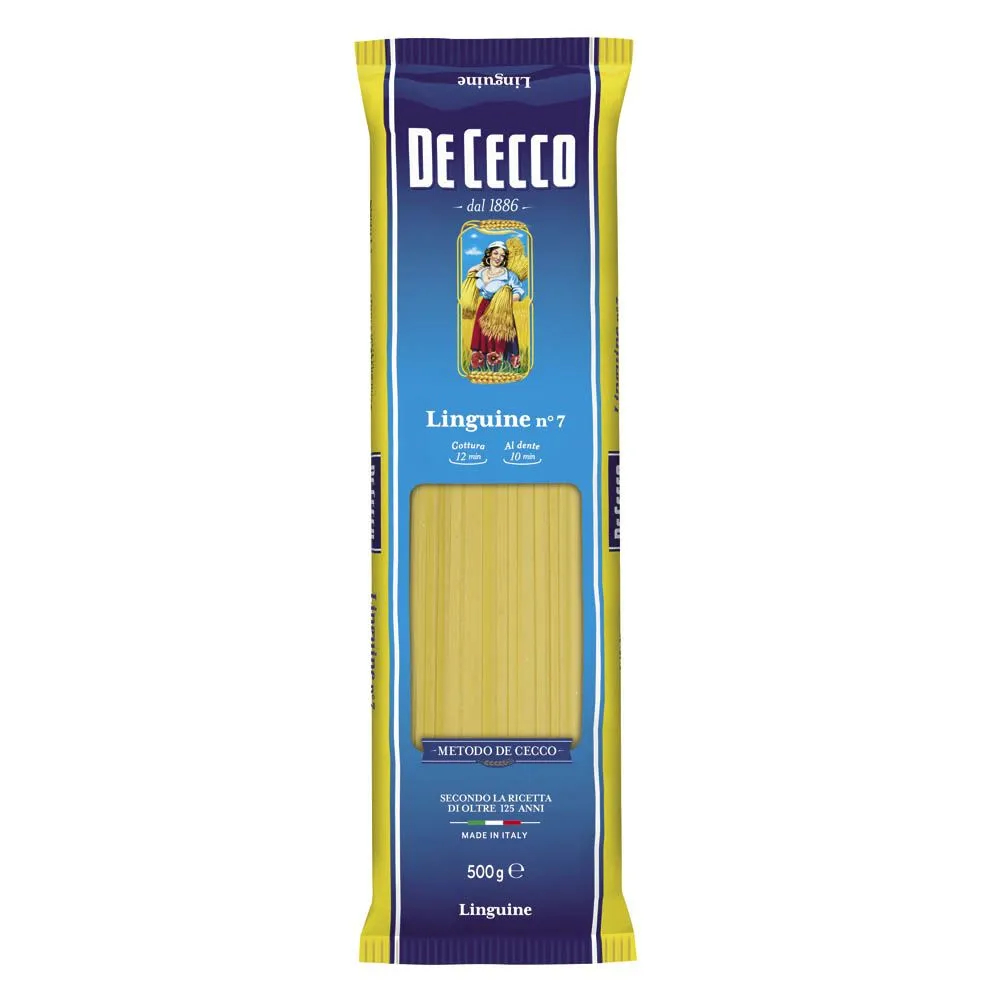 Макаронные изделия De Cecco Лингвини №7 500 г макаронные изделия fettuccine 233 de cecco 500 г