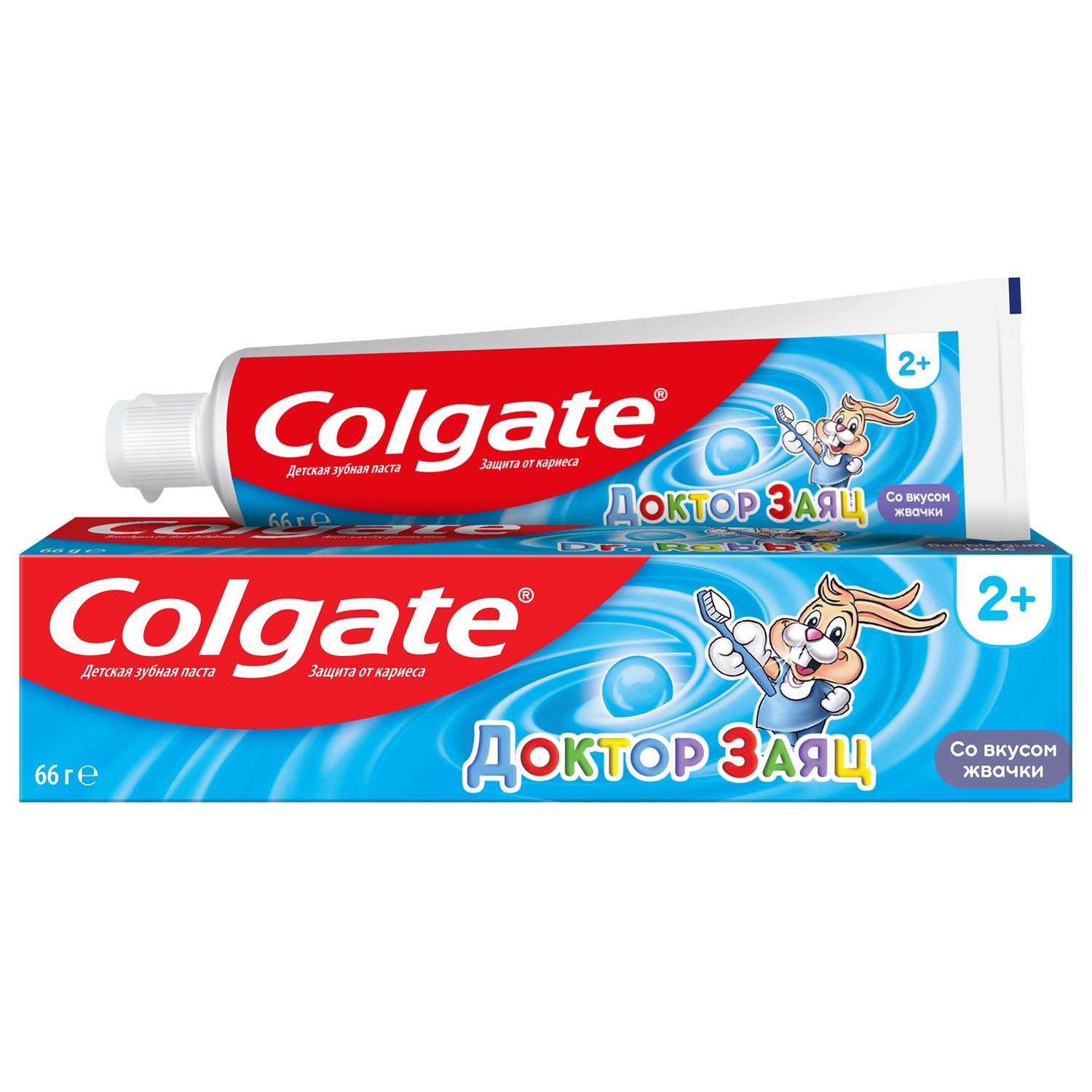 Зубная паста детская Colgate Доктор Заяц вкус Жвачки 50 мл, размер 16,2x4x3,5 см FCN89286 - фото 8
