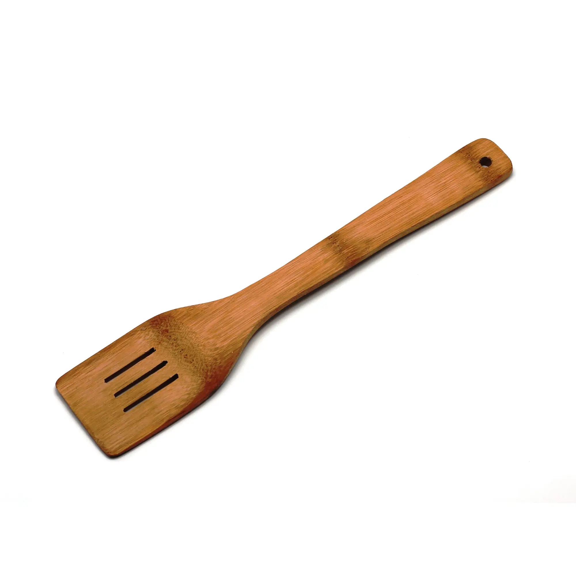 Ложка с прорезями Hans&gretchen из бамбука (32LB-1005) ложка кулинарная с прорезями crk8tls026