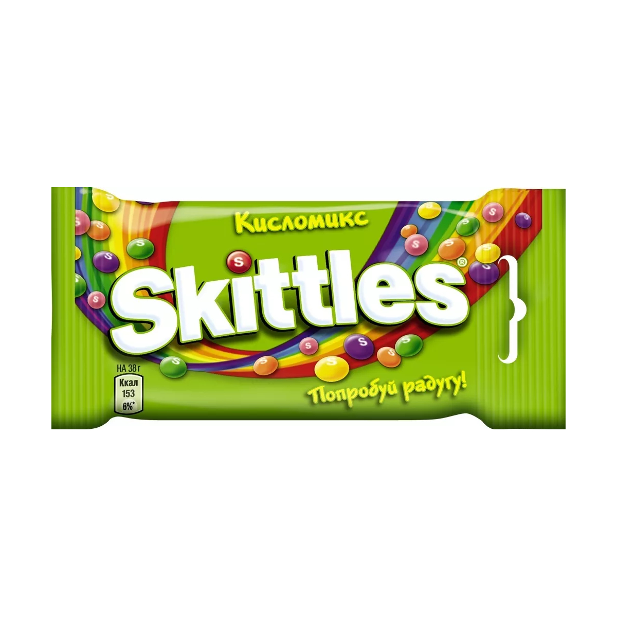Драже Skittles Кисломикс, в разноцветной глазури, 38 г конфеты жевательные skittles кисломикс 70 г