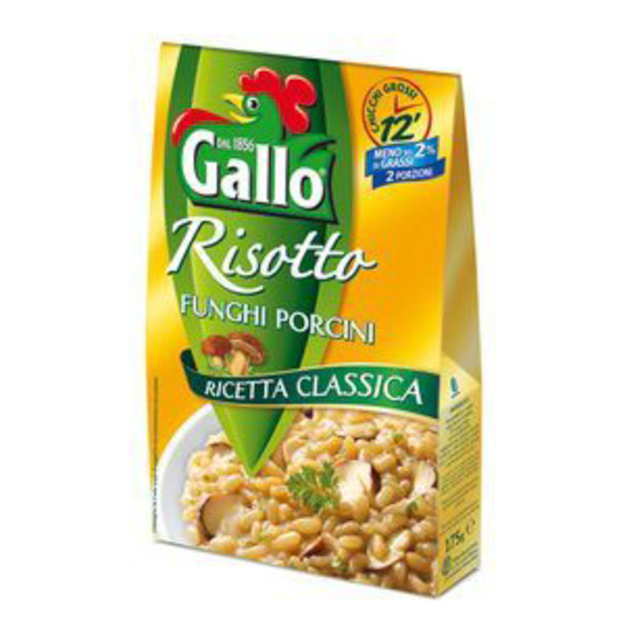 цена Ризотто Riso Gallo с белыми грибами 175 г