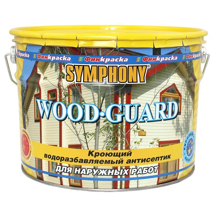 Антисептик в/э Symphony Wood Guard VVA 0.9л антисептик для рук ud md 9000 saraya
