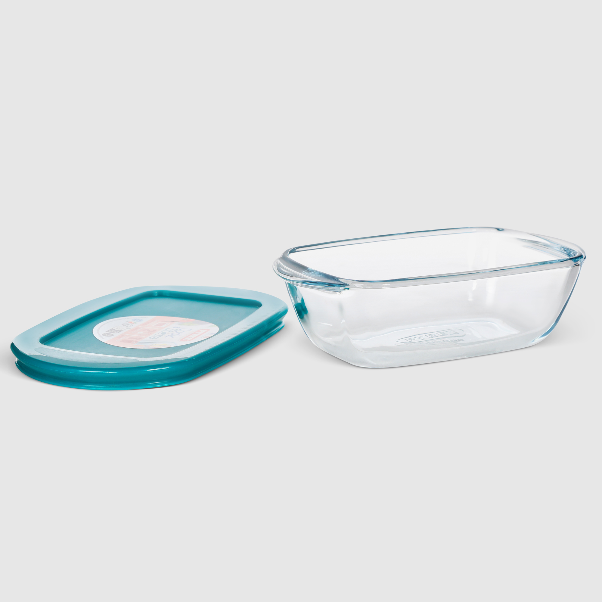 Форма для запекания Pyrex Cook&Store Glass Прямоугольная 0,35 л (214P000/5046), цвет прозрачный - фото 2