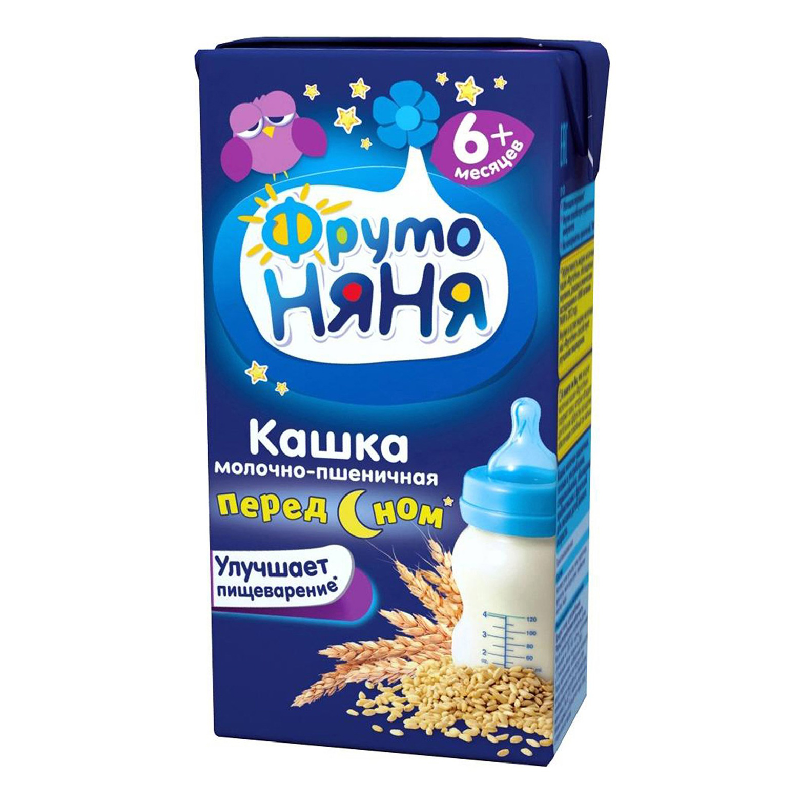 Кашка ФрутоНяня молочная пшеничная с 6-ти месяцев 200 мл beaphar lactol puppy milk молочная смесь для щенков 250 гр