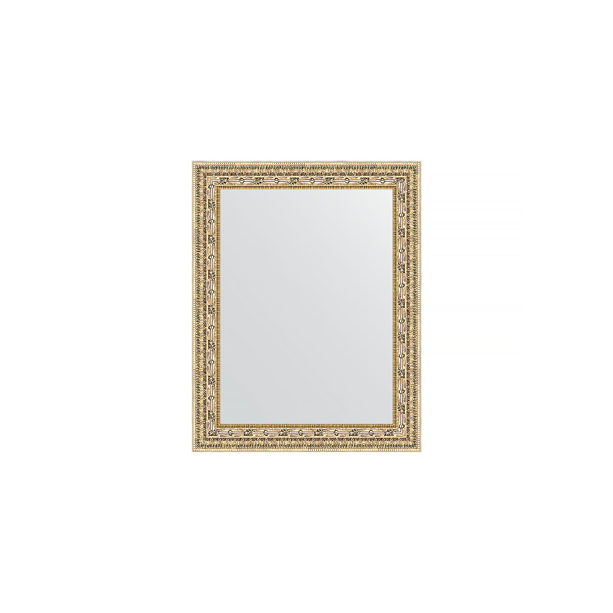 Зеркало в багетной раме Evoform сусальное золото 47 мм 38х48 см