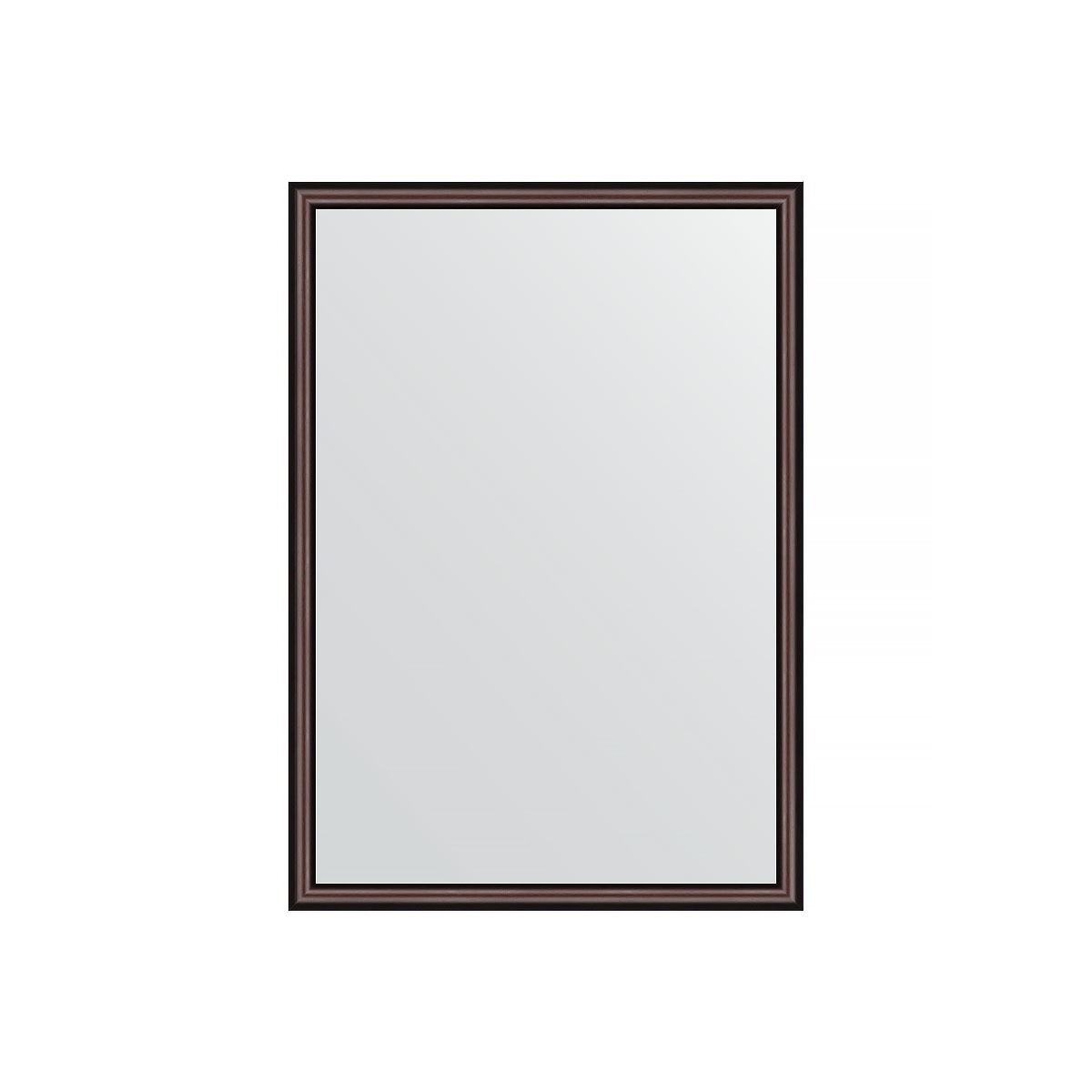 Зеркало в багетной раме Evoform махагон 22 мм 48х68 см зеркало 48х68 см махагон evoform definite by 0621