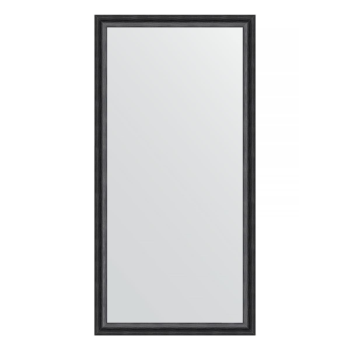 Зеркало в багетной раме Evoform черный дуб 37 мм 50х100 см