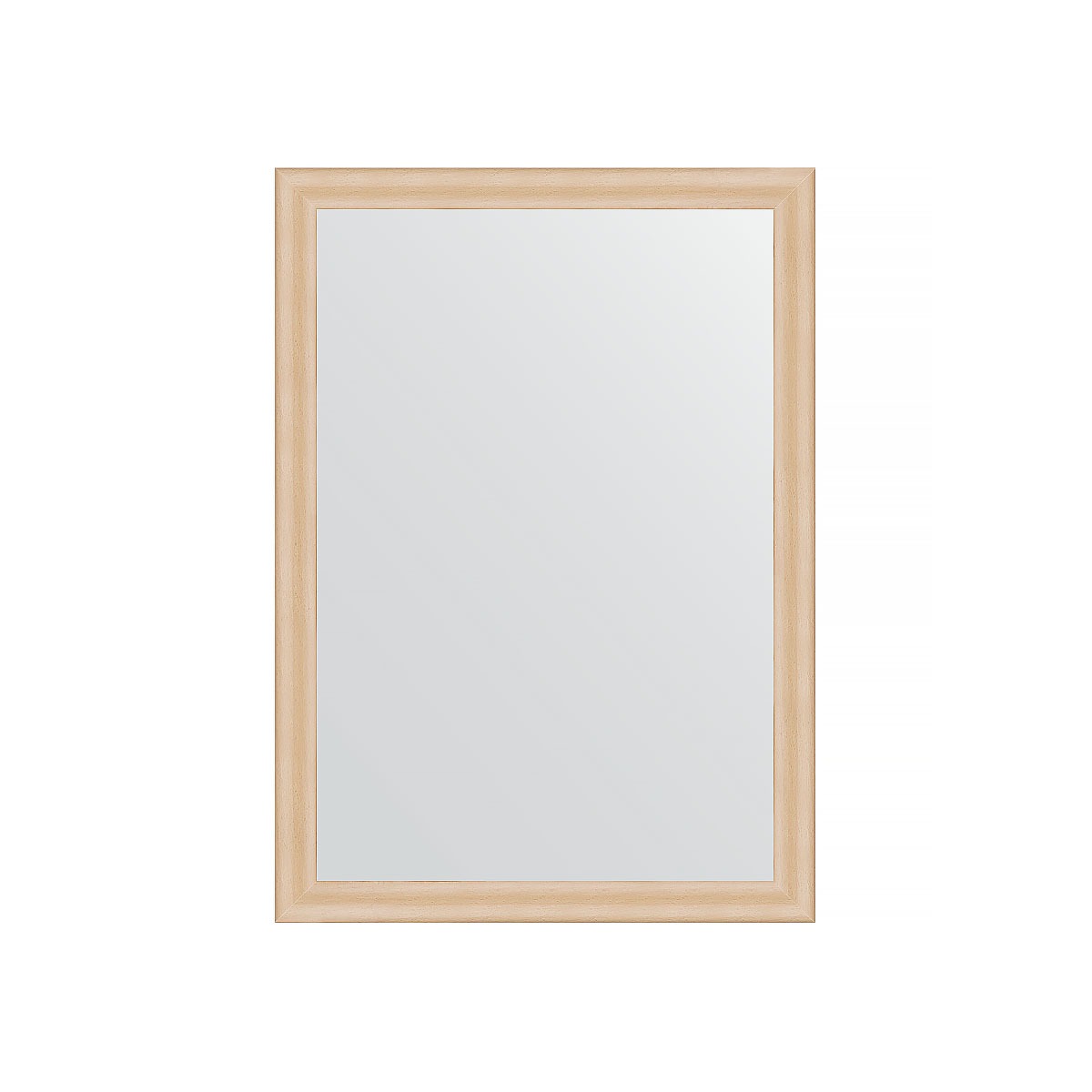 Зеркало в багетной раме Evoform бук 37 мм 50х70 см зеркало evoform со шлифованной кромкой 50х70 см