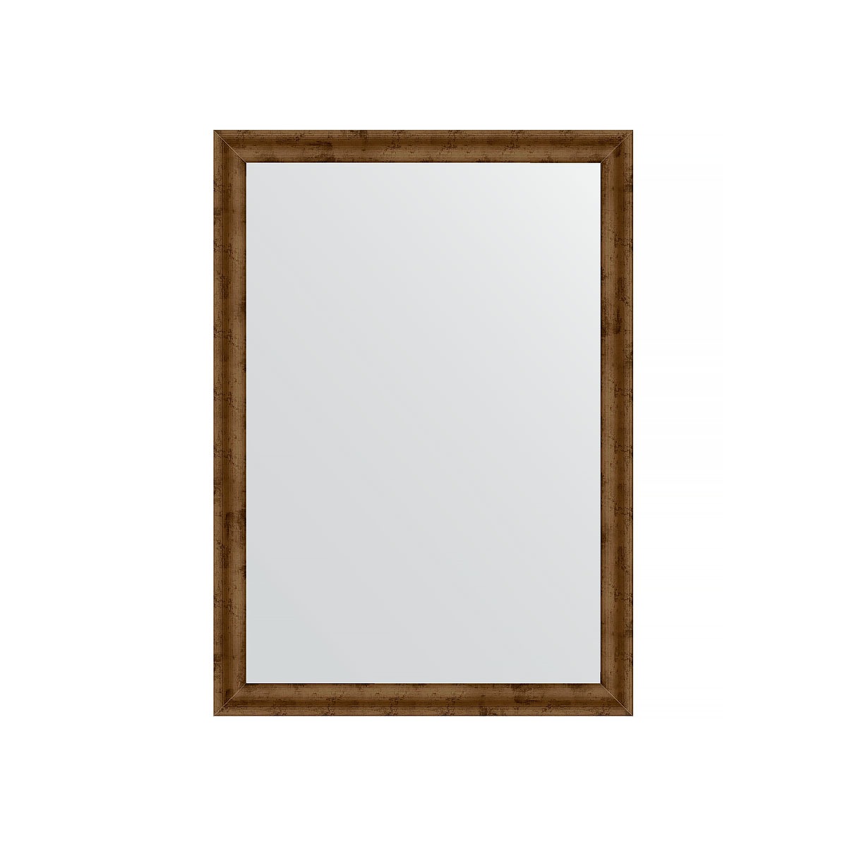 Зеркало в багетной раме Evoform красная бронза 37 мм 50х70 см зеркало шкаф emmy милли 50х70 универсальный белый mel50unbel