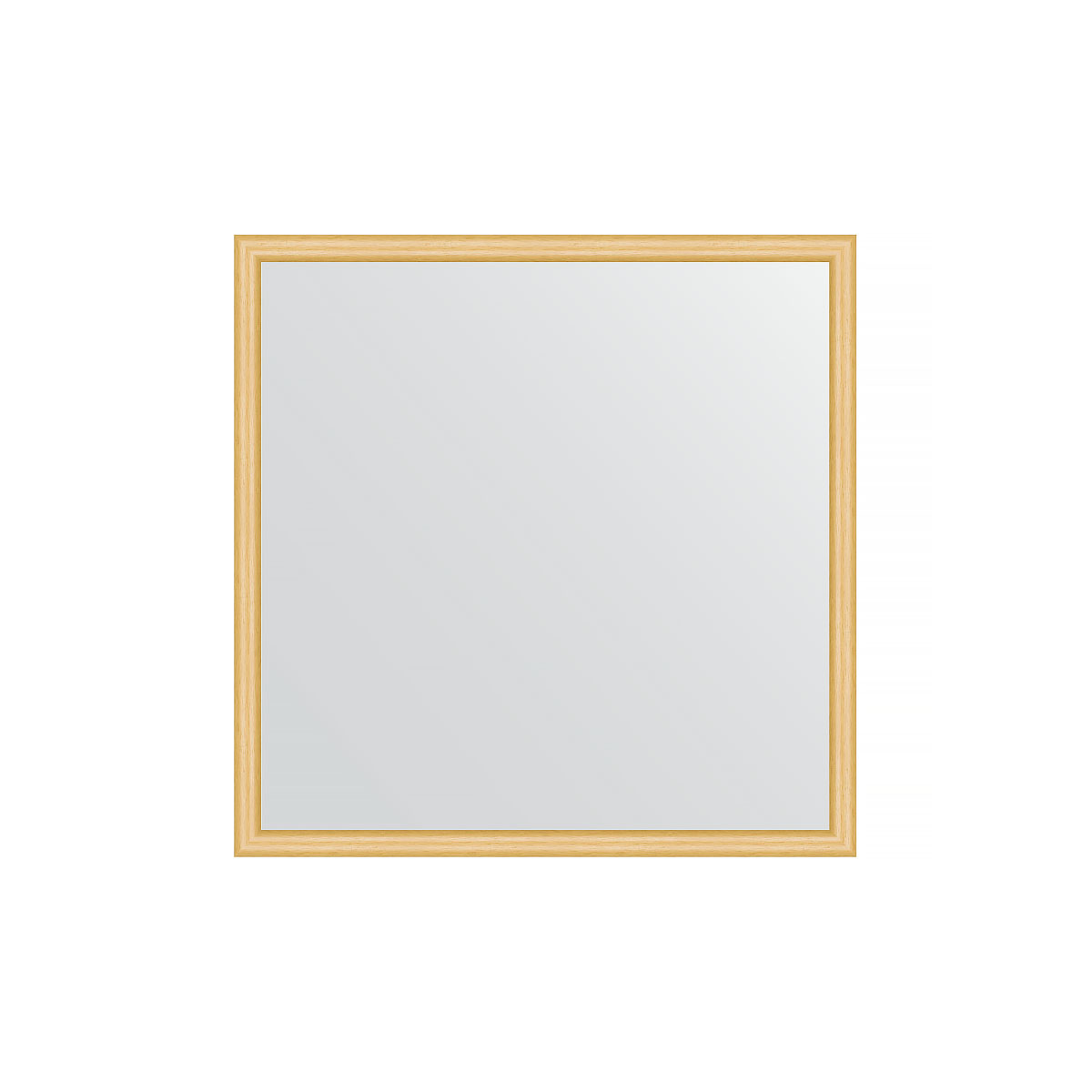 Зеркало в багетной раме Evoform сосна 22 мм 58х58 см пленка в листах 58х58 см