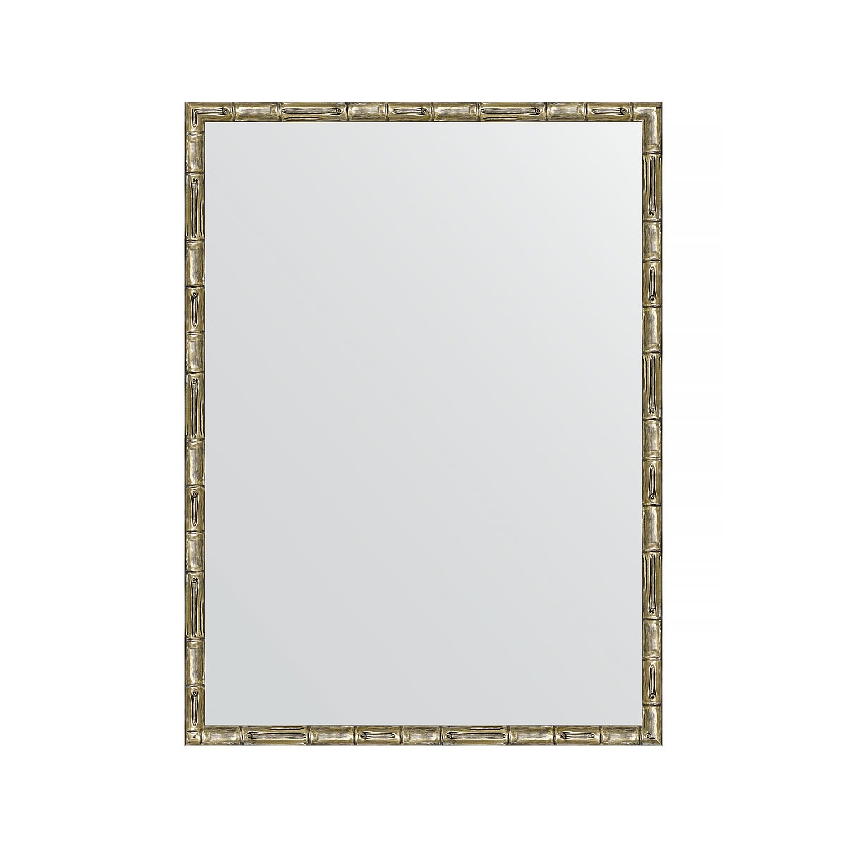 Зеркало в багетной раме Evoform серебряный бамбук 24 мм 57х77 см