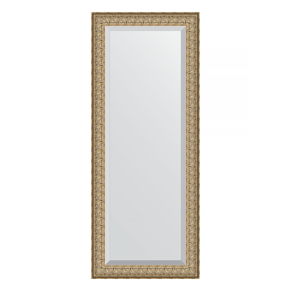Зеркало с фацетом в багетной раме Evoform медный эльдорадо 73 мм 59х 144 см зеркало в багетной раме evoform золотой акведук 61 мм 74х134 см