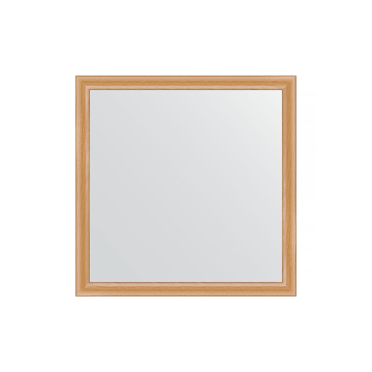 Зеркало в багетной раме Evoform клен 37 мм 60х60 см зеркало 70х70 см клен evoform definite by 0663