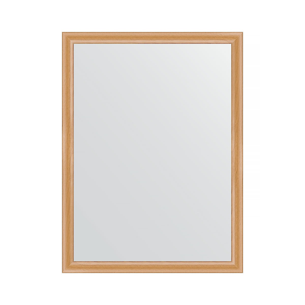 Зеркало в багетной раме Evoform клен 37 мм 60х80 см зеркало в багетной раме evoform алебастр 48 мм 72х72 см