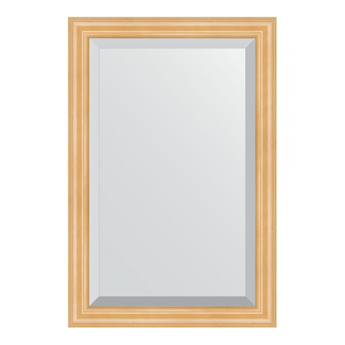 Зеркало с фацетом в багетной раме Evoform сосна 62 мм 61х91 см подрамник для холста calligrata 1 8 x 40 x 60 см ширина рамы 36 мм сосна