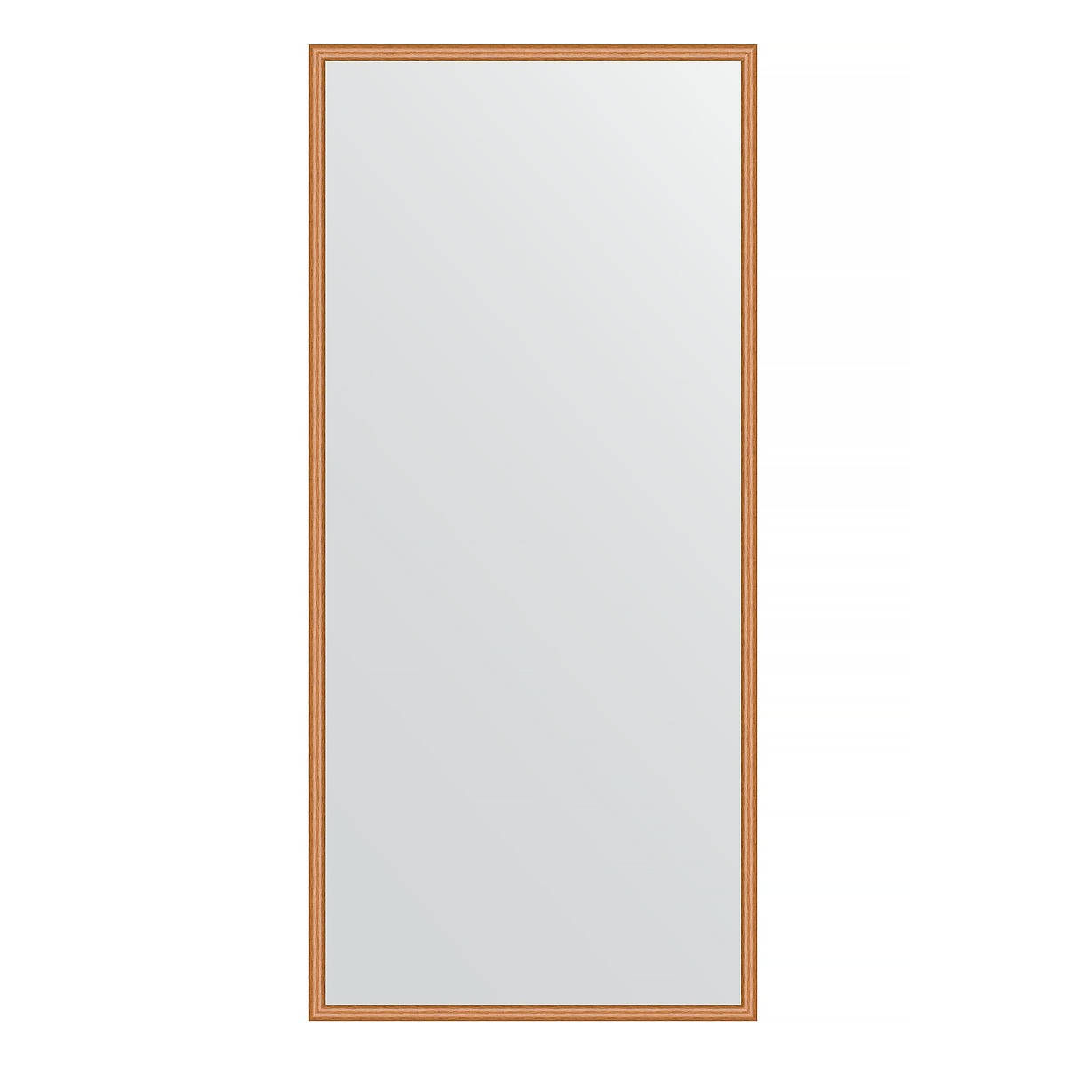 зеркало в багетной раме evoform витая латунь 26 мм 68х148 см Зеркало в багетной раме Evoform вишня 22 мм 68х148 см