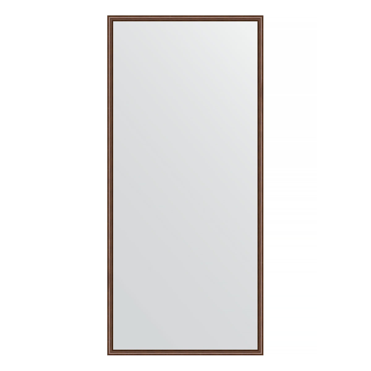 зеркало в багетной раме evoform витая латунь 26 мм 68х148 см Зеркало в багетной раме Evoform орех 22 мм 68х148 см