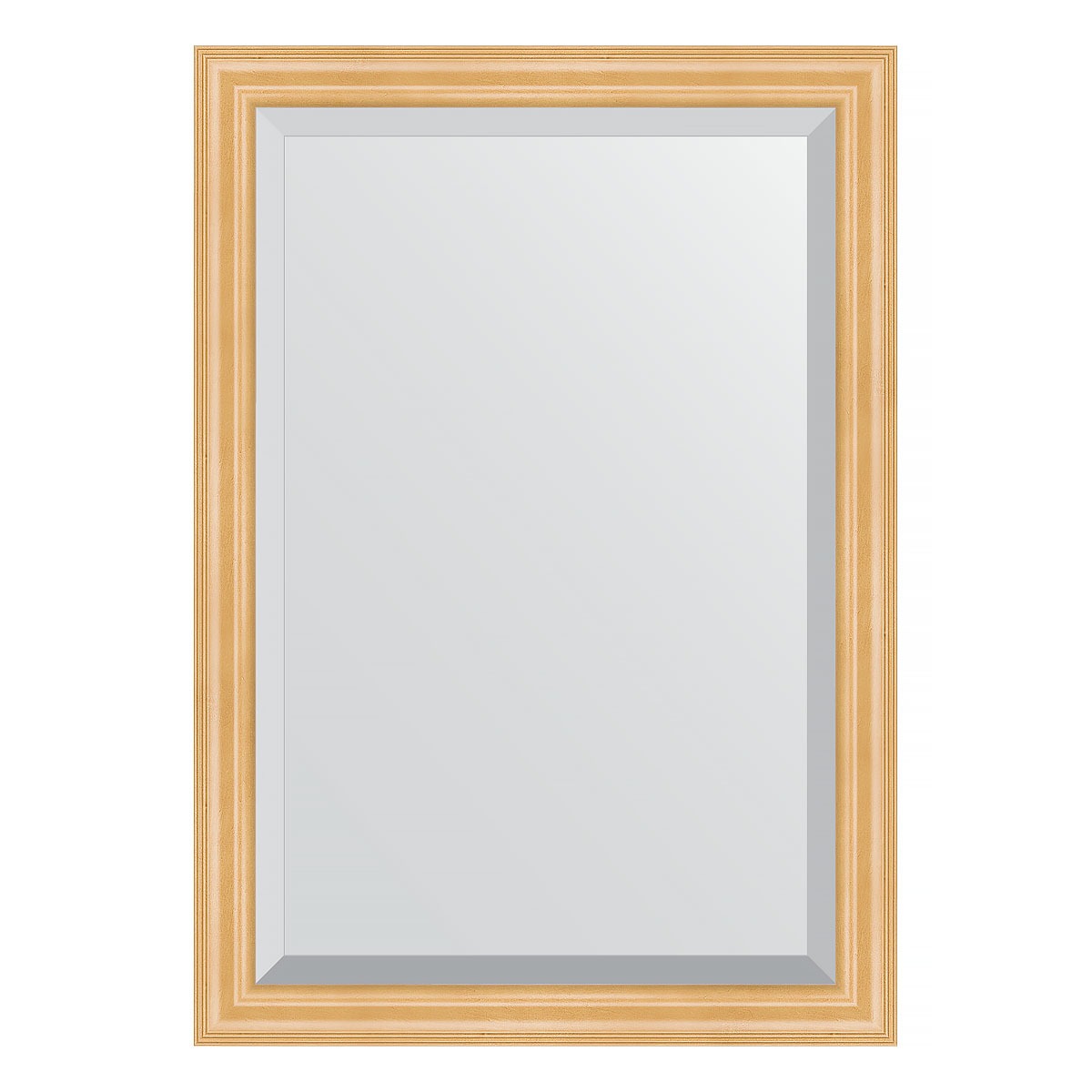 Зеркало с фацетом в багетной раме Evoform сосна 62 мм 71х101 см подрамник для холста calligrata 30 х 30 х 1 8 см ширина рамы 36 мм сосна