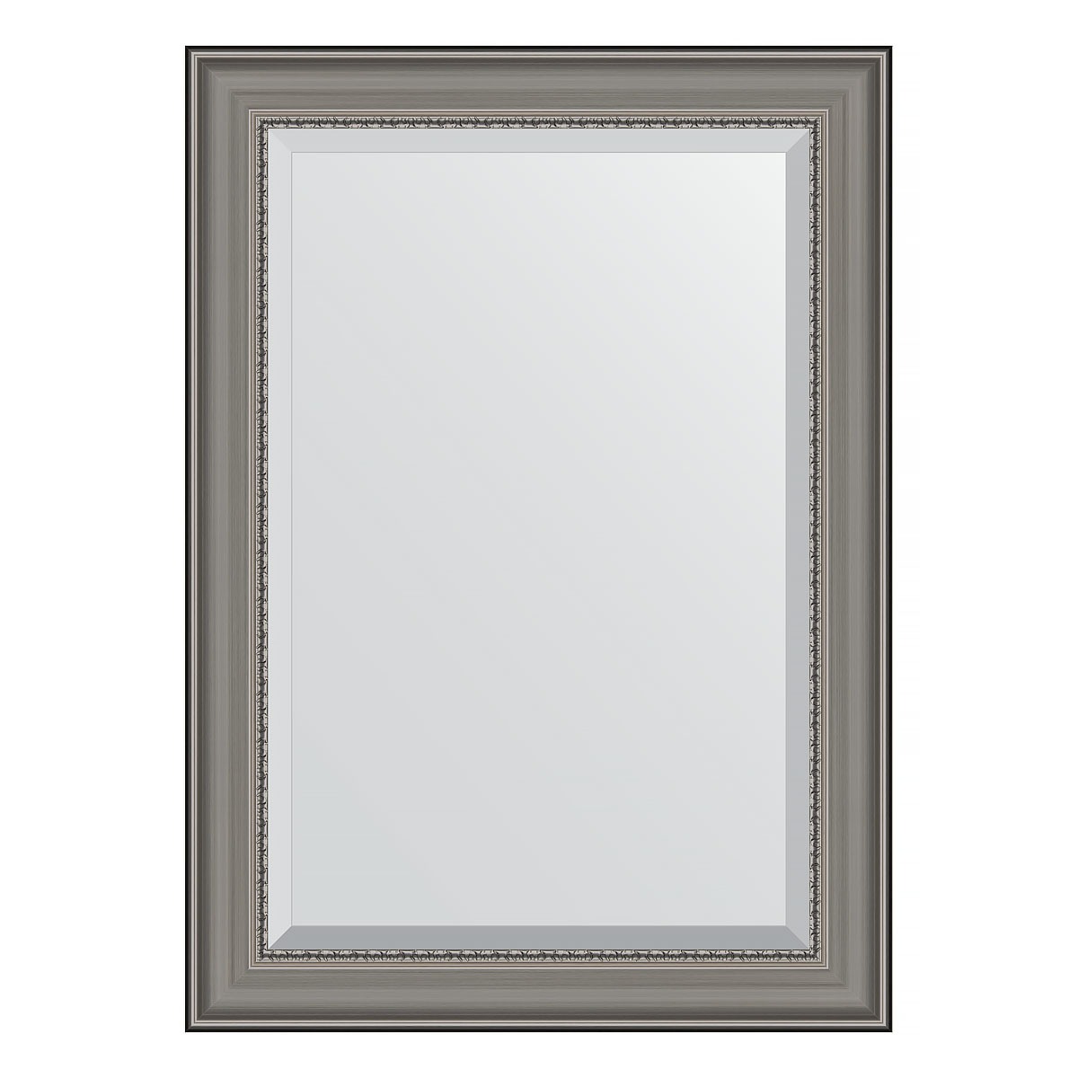 Зеркало с фацетом в багетной раме Evoform хамелеон 88 мм 76х106 см зеркало evoform в багетной раме 57х107см bx 0728