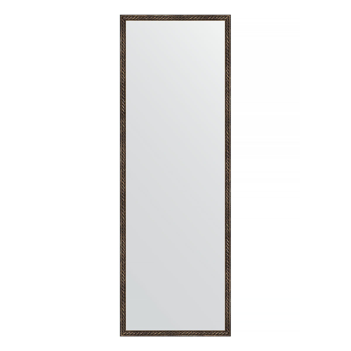 Зеркало в багетной раме Evoform витая бронза 26 мм 48х138 см