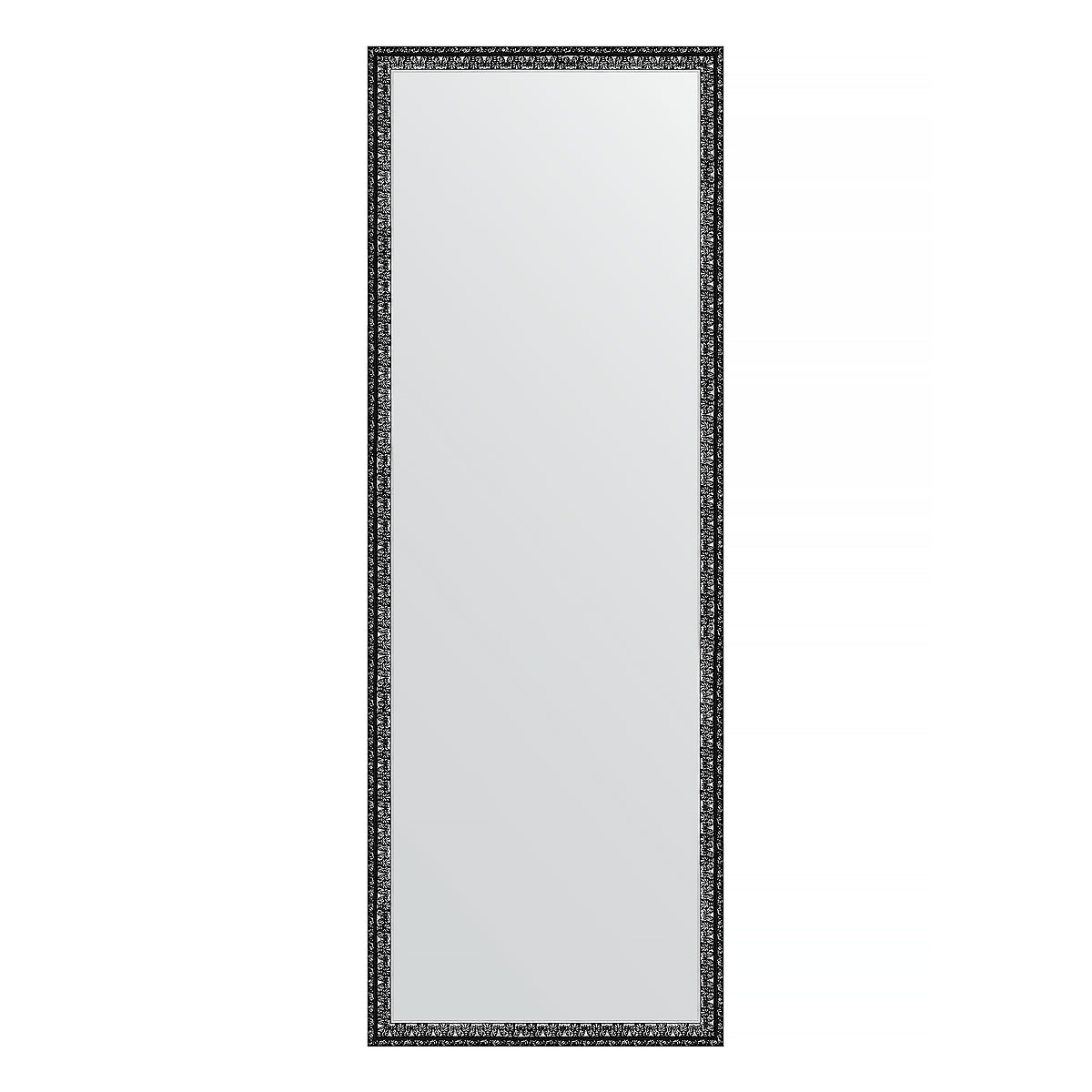 Зеркало в багетной раме Evoform черненое серебро 38 мм 50х140 см зеркало в багетной раме evoform черненое серебро 38 мм 60х60 см
