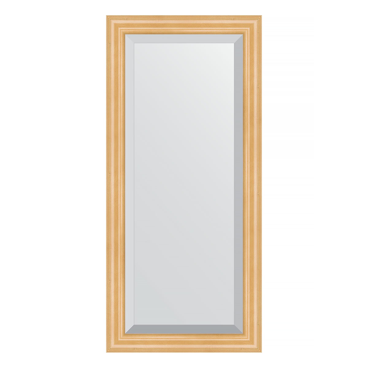 Зеркало с фацетом в багетной раме Evoform сосна 62 мм 51х111 см подрамник для холста calligrata 1 8 x 40 x 60 см ширина рамы 36 мм сосна