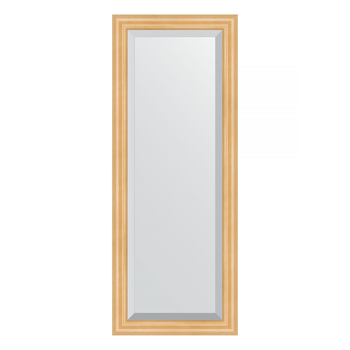 Зеркало с фацетом в багетной раме Evoform сосна 62 мм 51х131 см подрамник для холста calligrata 1 8 x 40 x 60 см ширина рамы 36 мм сосна