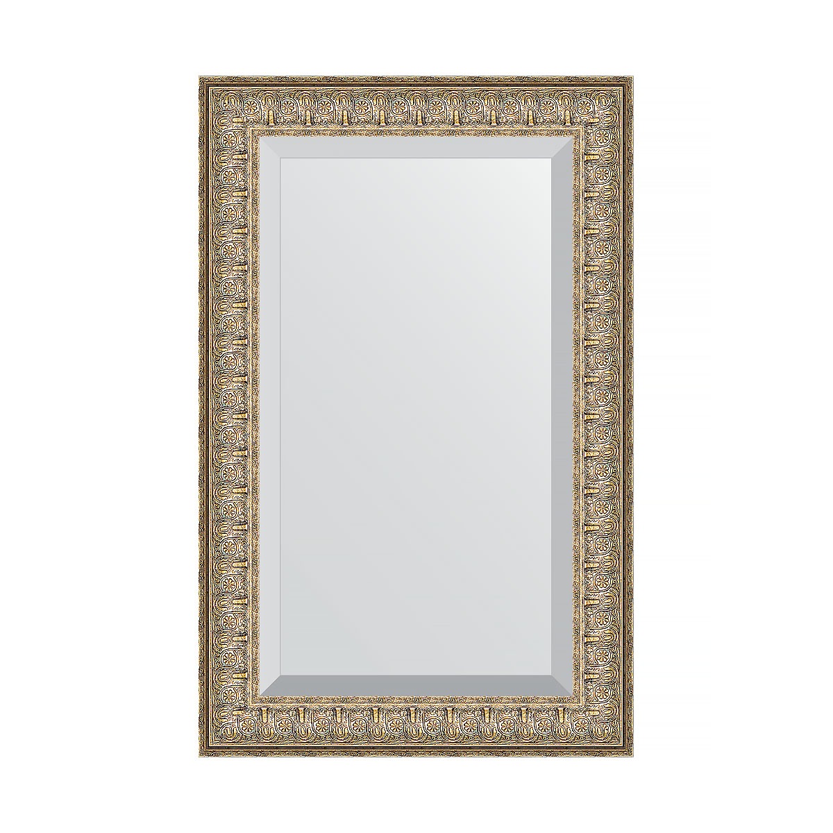 Зеркало с фацетом в багетной раме Evoform медный эльдорадо 73 мм 54х84 см