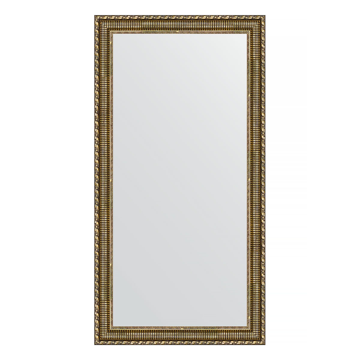 Зеркало в багетной раме Evoform золотой акведук 61 мм 54х104 см блюдо fissman aurum 31x7 см золотой стекло