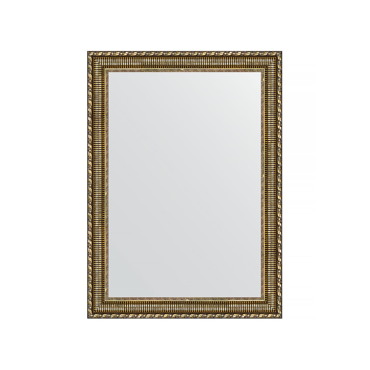 Зеркало в багетной раме Evoform золотой акведук 61 мм 54х74 см зеркало evoform в багетной раме 56х76см bx 1229
