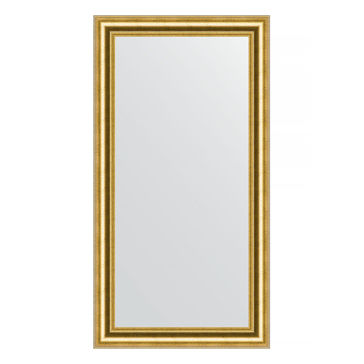 Зеркало в багетной раме Evoform состаренное золото 67 мм 56х106 см зеркало в багетной раме evoform состаренное золото 67 мм 76х136 см