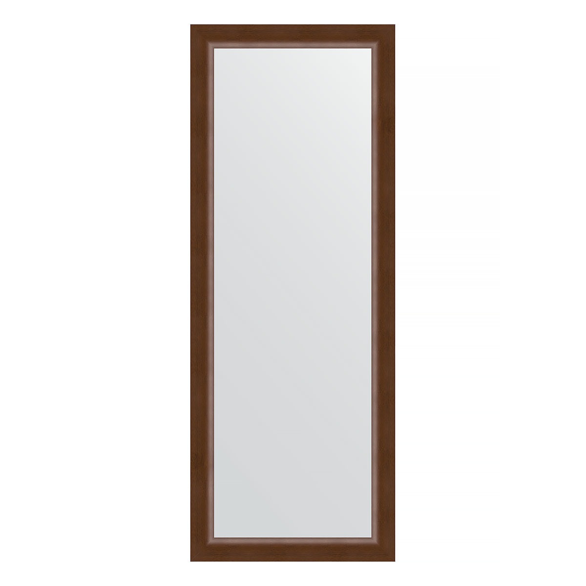 Зеркало в багетной раме Evoform орех 65 мм 56х146 см зеркало evoform в багетной раме 70х70см bx 0662 bx 0662