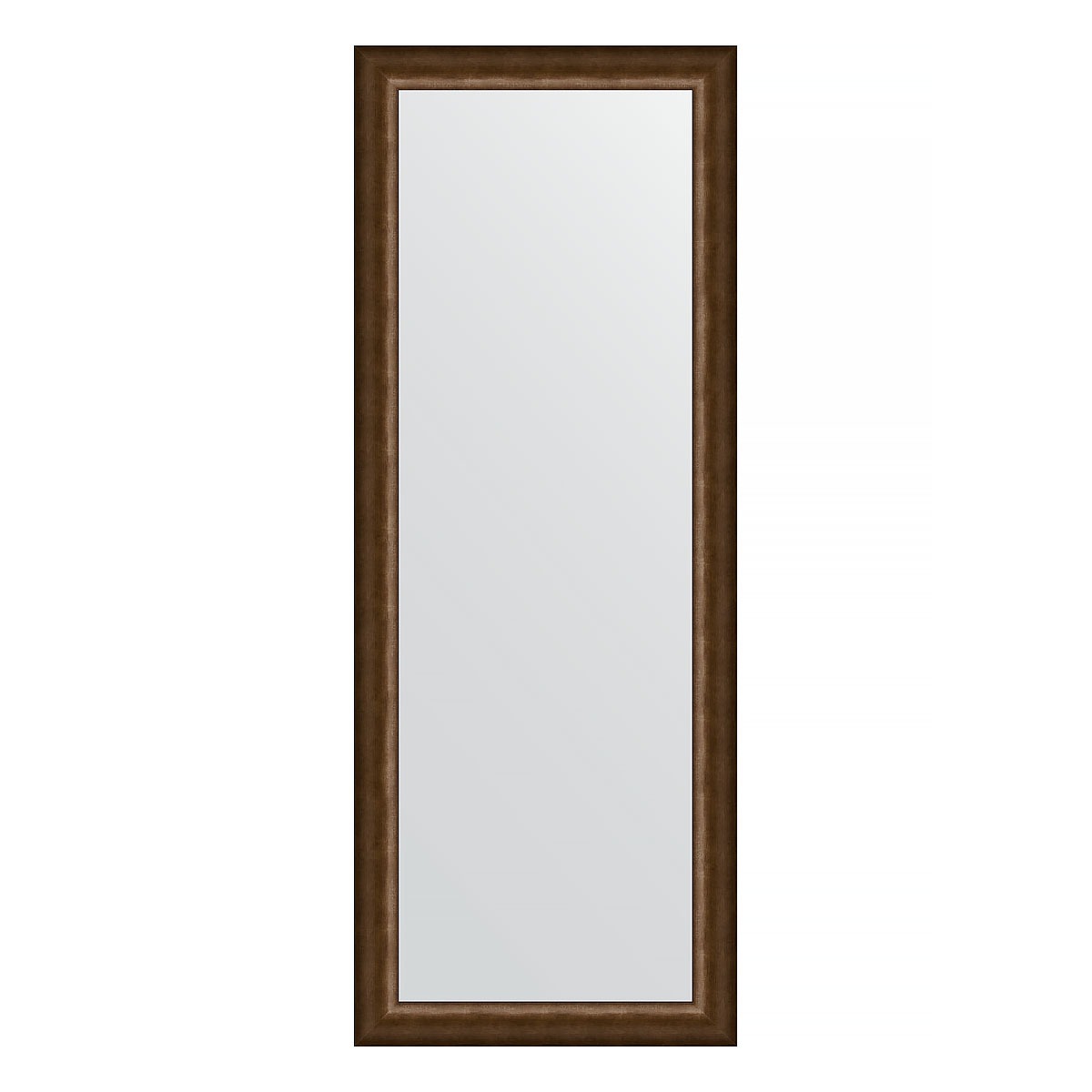 Зеркало в багетной раме Evoform состаренная бронза 66 мм 56х146 см зеркало в багетной раме evoform орех 65 мм 56х146 см