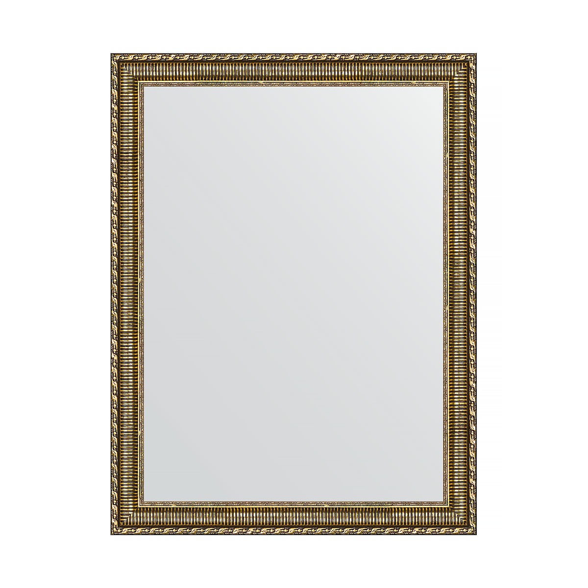 Зеркало в багетной раме Evoform золотой акведук 61 мм 64х84 см зеркало с фацетом в багетной раме evoform орех 65 мм 72х102 см