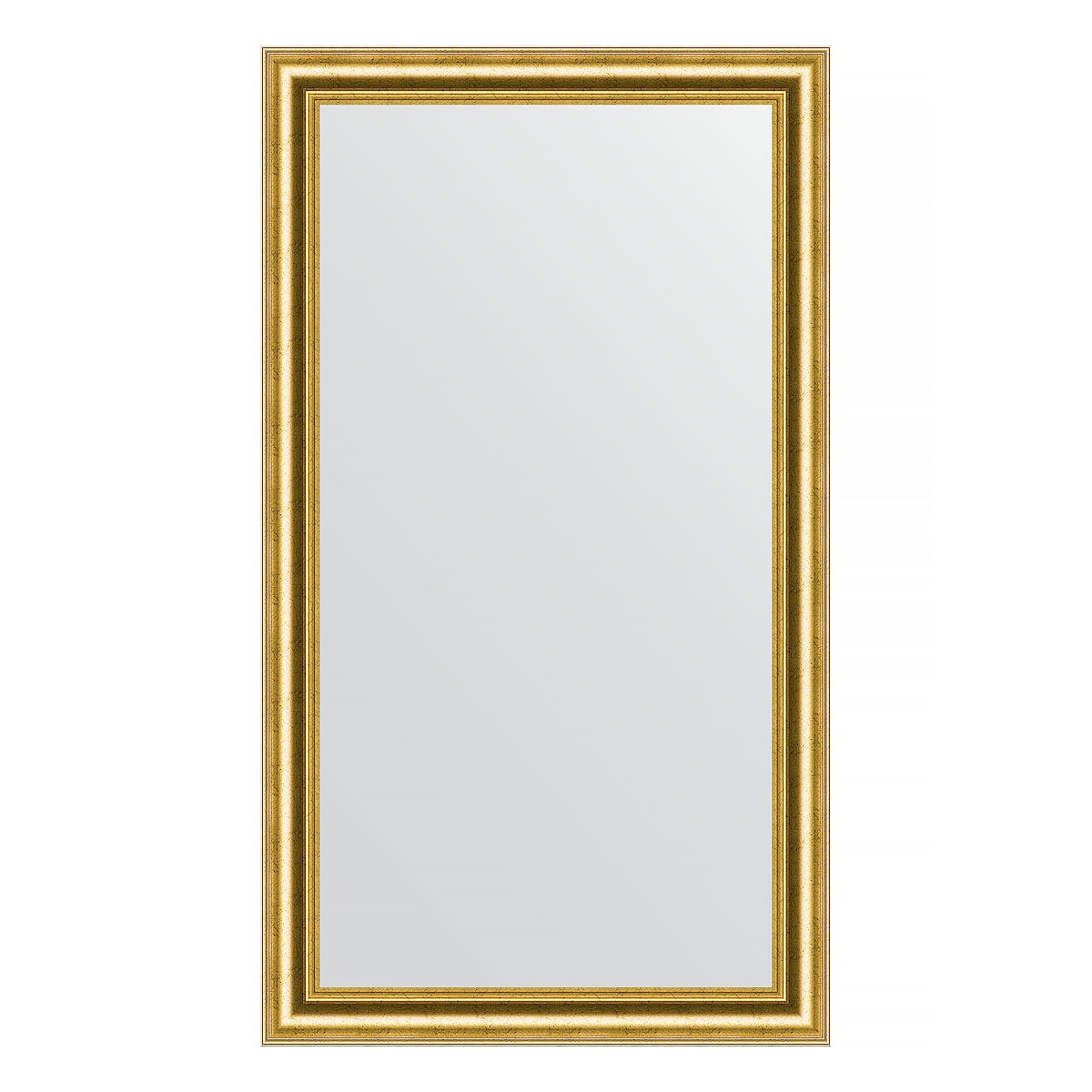 Зеркало в багетной раме Evoform состаренное золото 67 мм 66х116 см