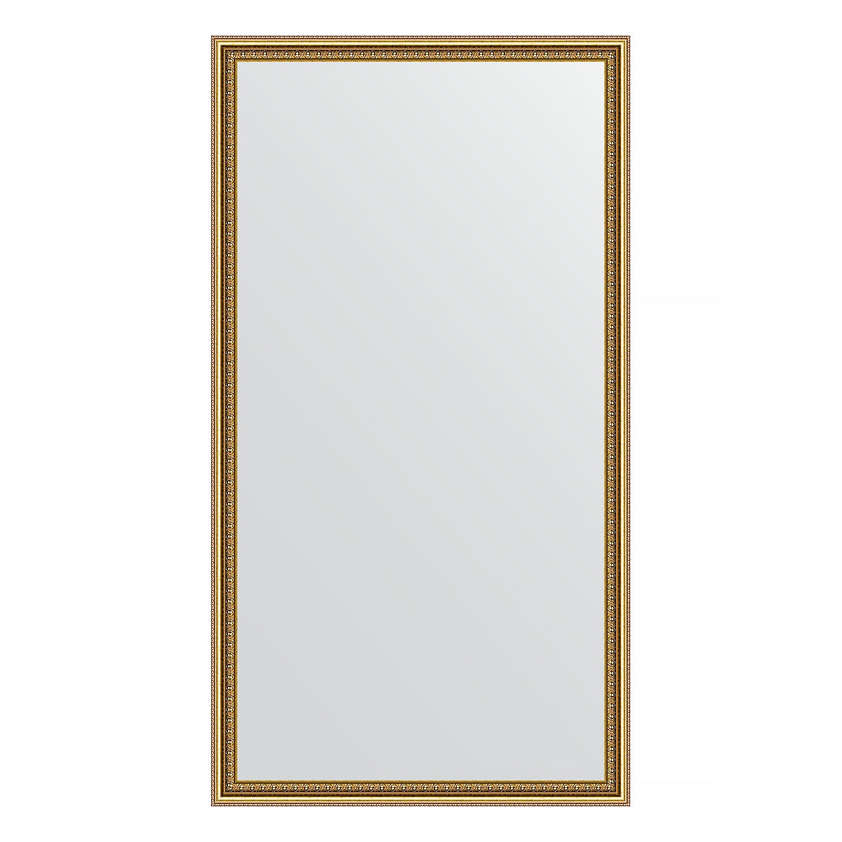 Зеркало в багетной раме Evoform бусы золотые 46 мм 72х132 см зеркало в багетной раме evoform бусы золотые 46 мм 72х92 см