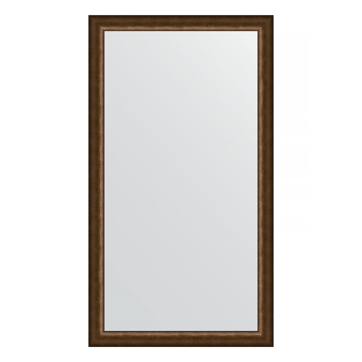 Зеркало в багетной раме Evoform состаренная бронза 66 мм 76х136 см зеркало с фацетом в багетной раме evoform состаренная бронза 66 мм 62х92 см
