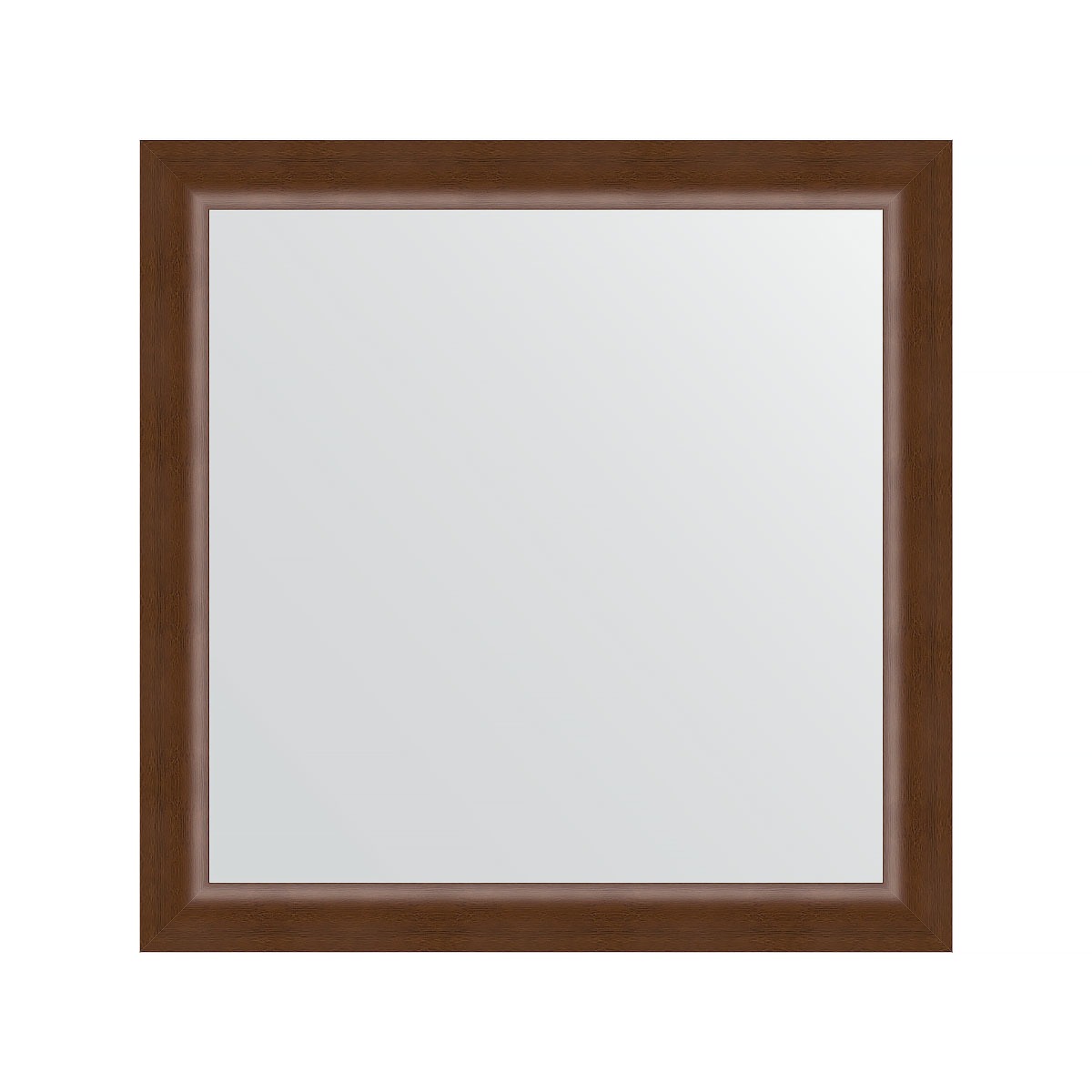 фото Зеркало в багетной раме evoform орех 65 мм 76х76 см